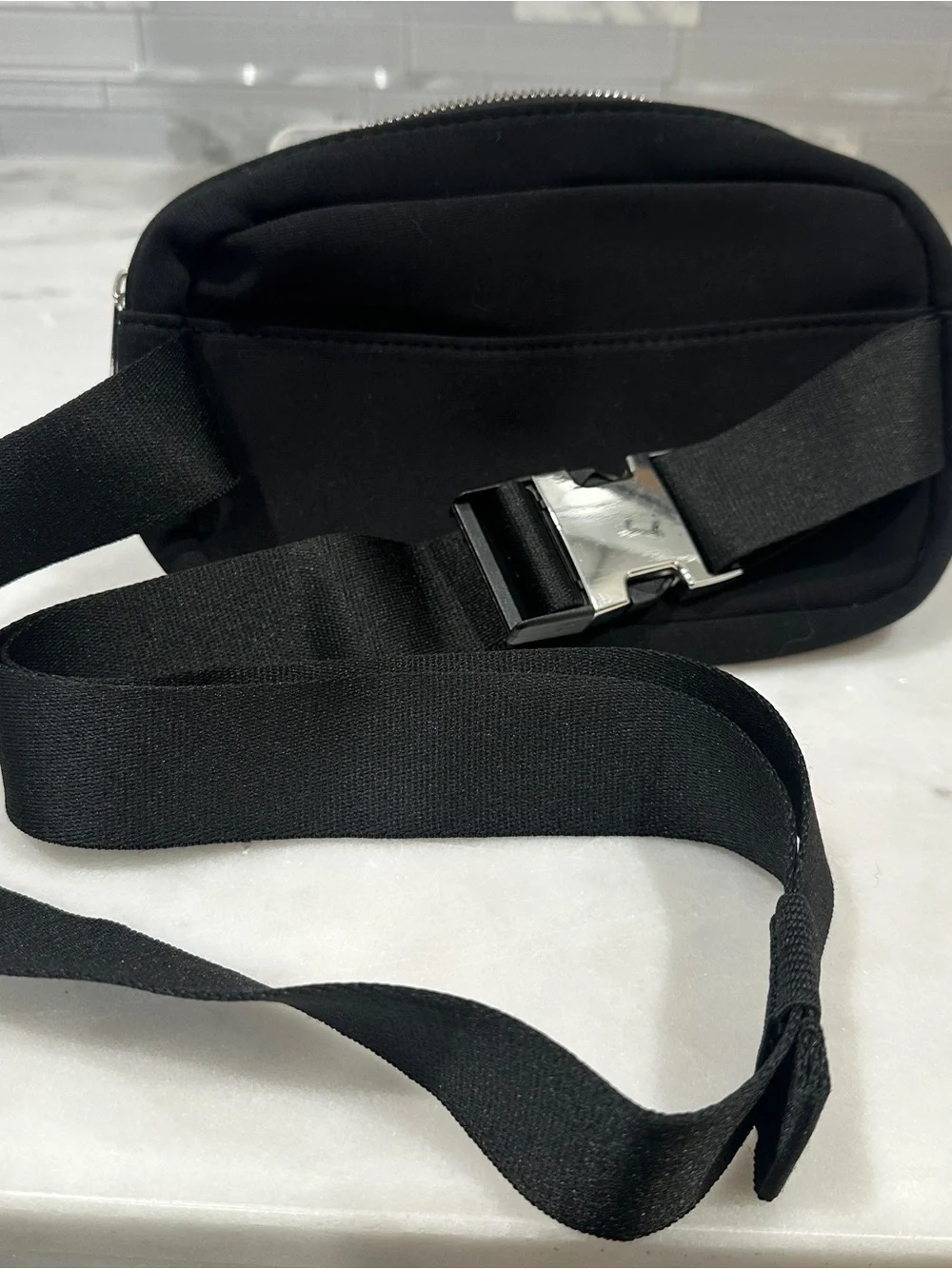Spirit Ghost Fanny Pack for Kids - Black with White Ghosts
